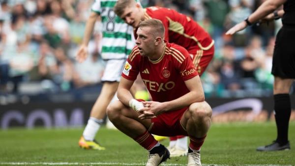 Killian Phillips missed a crucial penalty for Aberdeen against Celtic