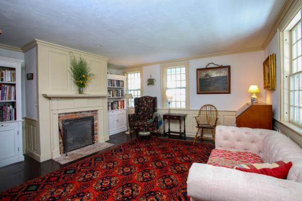 In sum, the sprawling main house has 12 fireplaces, all of which were rebuilt with antique brick.