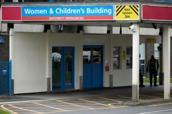 A general view of the Women and Children's Building at the Countess of Chester Hospital on August 18, 2023 