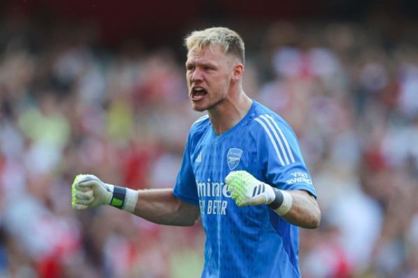 Arsenal goalkeeper Aaron Ramsdale