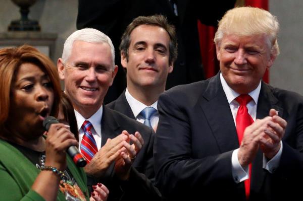 Michael Cohen and Do<em></em>nald Trump