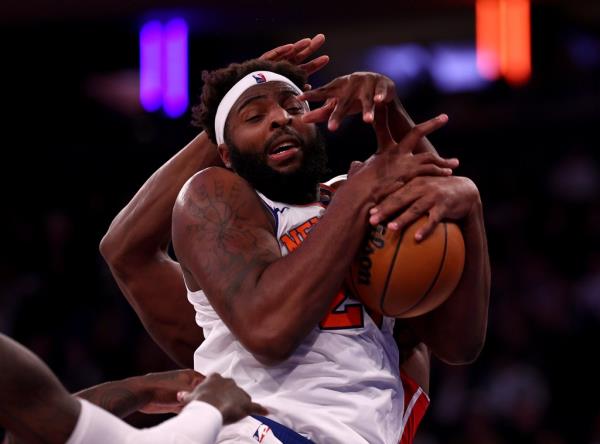 Knicks center Mitchell Robinson will miss 8-to-10 weeks after undergoing ankle surgery.