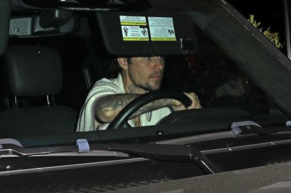 West Hollywood, CA - *EXCLUSIVE* - Justin Bieber, 29, is spotted leaving the Bird Streets Club with a Bart Simpson stuffed toy in the passenger seat after havin<em></em>g a night out in West Hollywood. Pictured: Justin Bieber BACKGRID USA 15 OCTOBER 2023 BYLINE MUST READ: The Hollywood Curtain / BACKGRID USA: +1 310 798 9111 / usasales@backgrid.com UK: +44 208 344 2007 / uksales@backgrid.com *UK Clients - Pictures Co<em></em>ntaining Children Please Pixelate Face Prior To Publication*