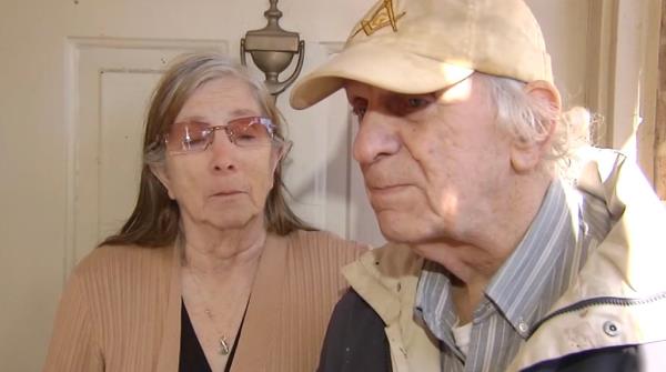 Barton's brother, Ron, and his wife, Sandy.