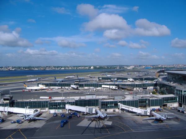 The airport recently underwent an $8 million renovation.