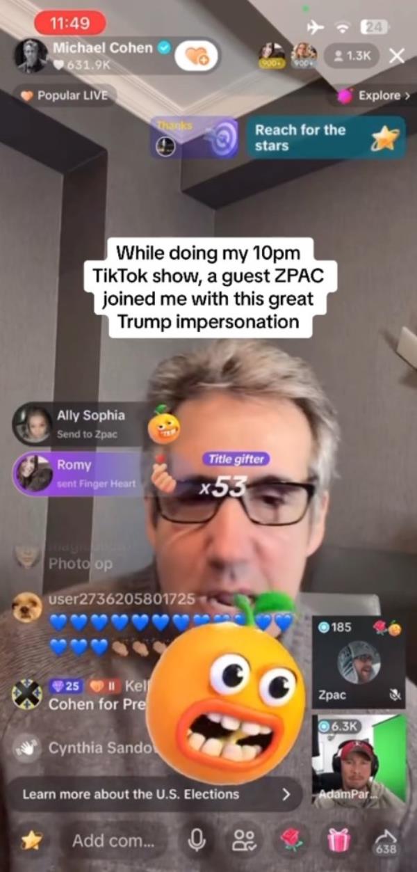 Cohen on TikTok