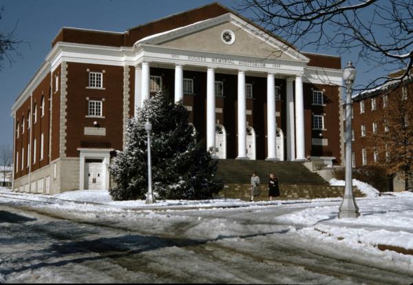 Hughes Memorial Auditorium at Asbury University in Kentucky.