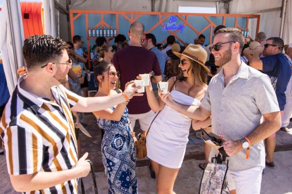 People at last year's South Beach Wine & Food Festival