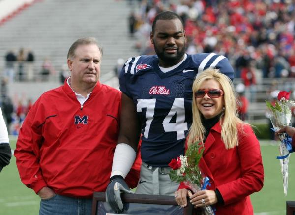 Oher claims he was left out of any earnings from The Blind Side, unlike the Tuohys and their two birth children. 