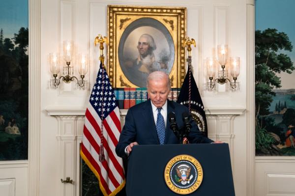 President Biden respo<em></em>nded to the Special Counsel's report on handling classified docu<em></em>ments and addressed the co<em></em>ncerns a<em></em>bout his memory.