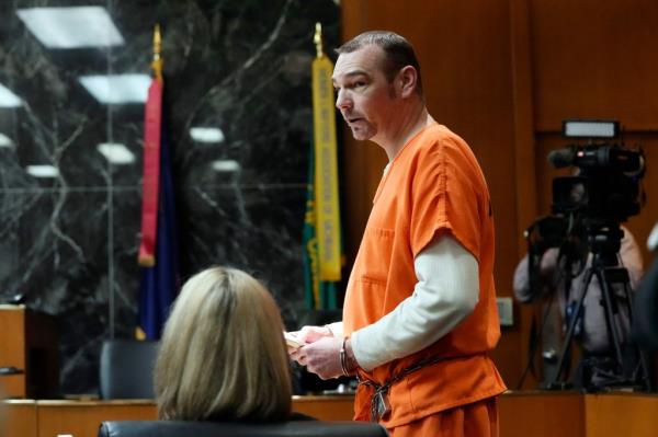 James Crumbley in court. 