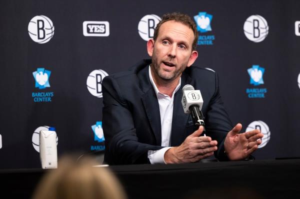 Nets GM Sean Marks addresses the media regarding the firing of head coach Steve Nash