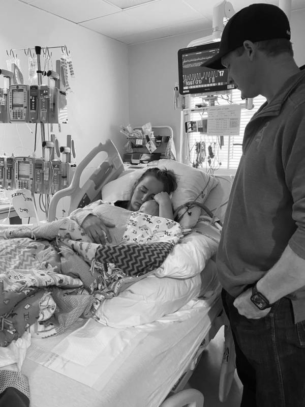 Levi had been co<em></em>nsidered so brain-dead and unsavable that his parents had been prepared to take him off life support just days earlier, but held off at the direction of medical professionals.