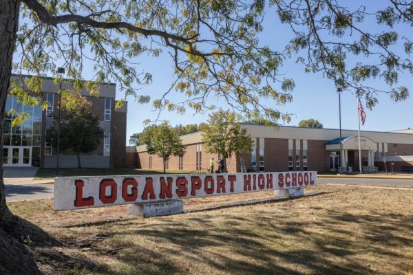 Logansport High School exterior