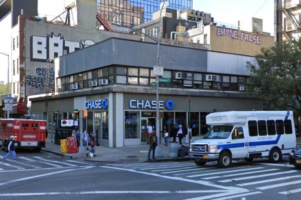 Essex and Delancey streets in Manhattan.