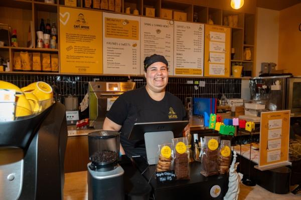 Diana Quendo, an employee at the cafe was also featured in the short, 47, a film a<em></em>bout a man with Down syndrome who finally gets a job at the age of 47.</p>

<p>　　