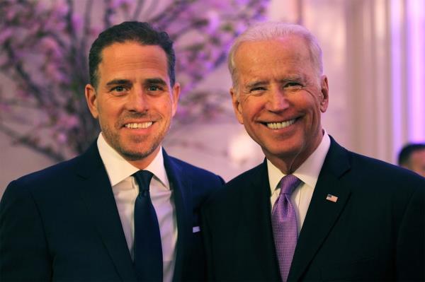 Hunter Biden and Joe Biden.