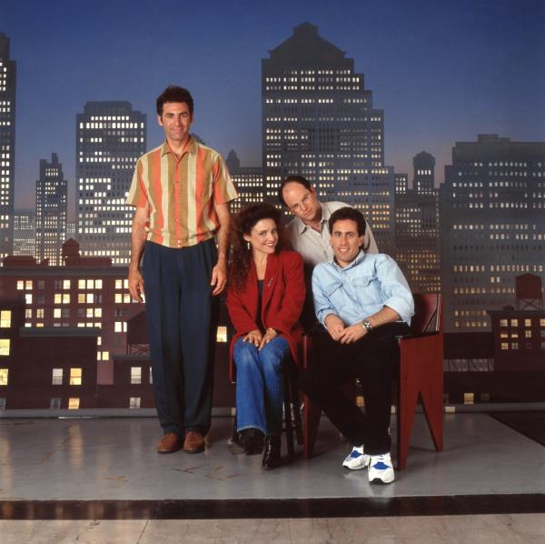 Michael Richards, Julia Louis-Dreyfus, Jason Alexander, Jerry Seinfeld