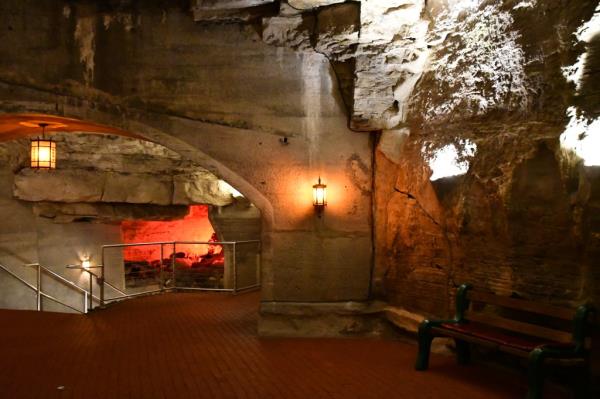 The underground chill could be a big thrill for nudists at Howe Caverns this weekend.