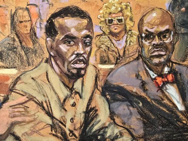 Diddy in Manhattan federal court on Oct. 10, 2024.