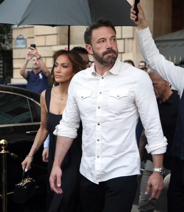 Jennifer Lopez, Ben Affleck in France in July 2022