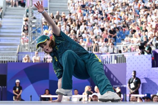 B-Girls Round Robin - La Co<em></em>ncorde 1, Paris, France - August 09, 2024.</p>

<p>　　Raygun of Australia in action. 