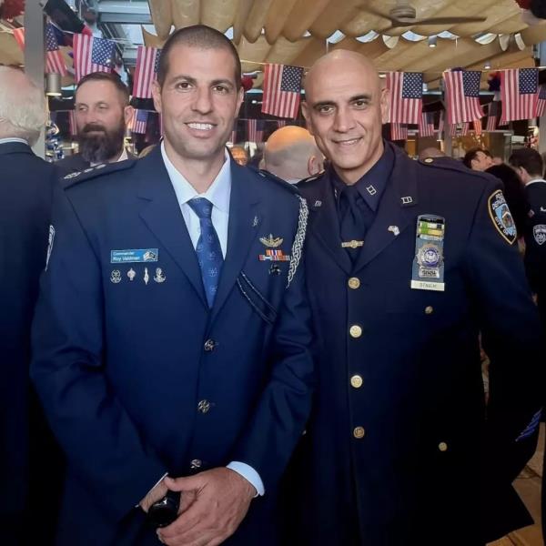 NYPD detective Charlie Benaim and Israeli police Commander Roy Vaidman