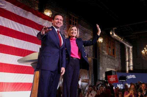 Ron DeSantis and Kim Reynolds