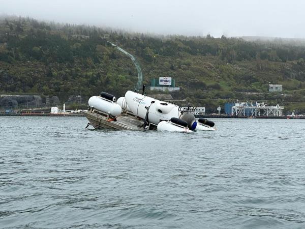 One of the last photos shared by Titan sub victim and explorer Hamish Harding. 