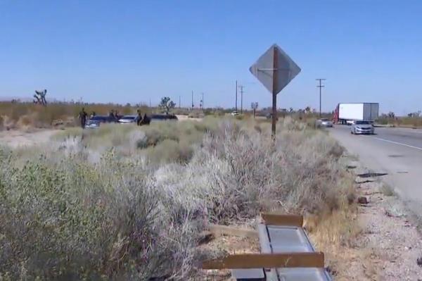 The incident happened on Highway 183 in Antelope Valley, Los Angeles County