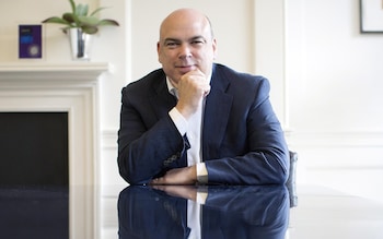 British technology entrepreneur Mike Lynch 