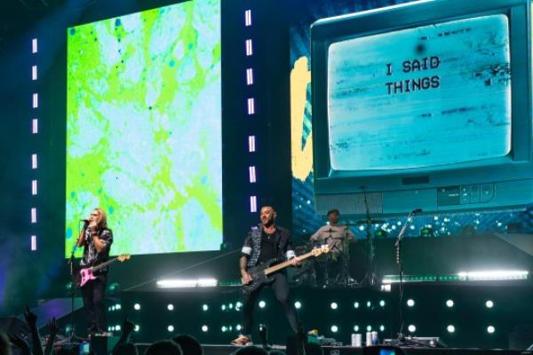 Busted Perform At The O2 Arena