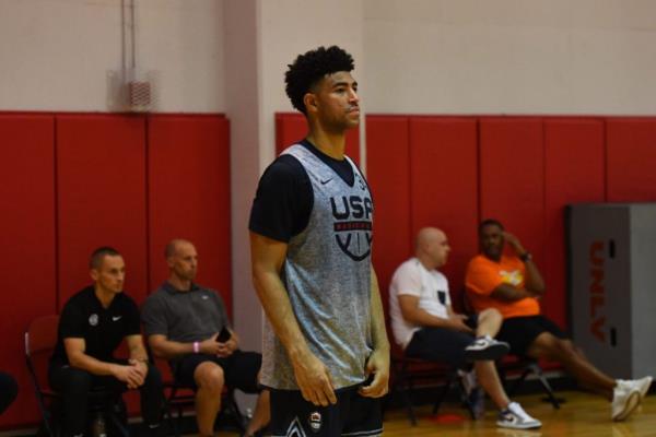 Quentin Grimes is part of Team USA's Select Team this summer.