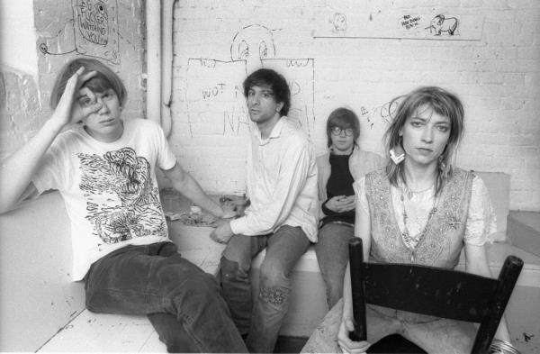 Thurston Moore, Lee Ranaldo, Steve Shelley and Kim Gordon,