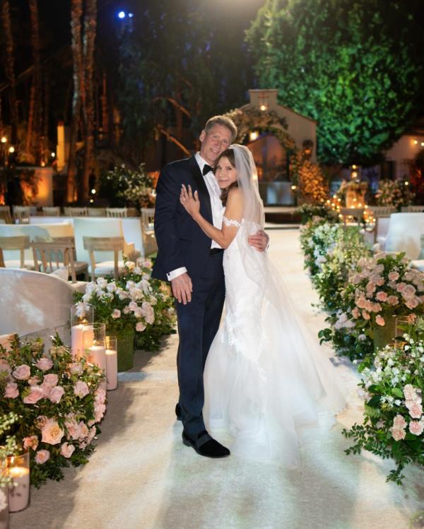 Gerry Turner and Theresa Nist at their wedding