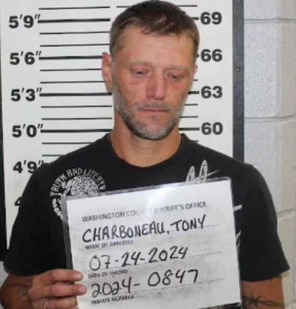 Tony Charbo<em></em>neau booking photo.