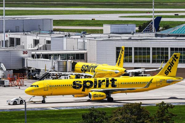 Spirit Airlines planes