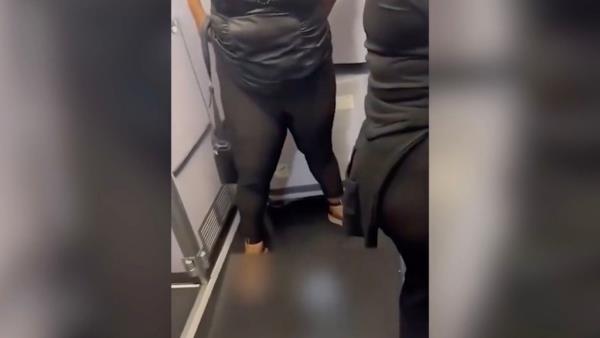 Passenger pees on the floor