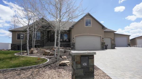 The Richins' home in Francis, Utah.