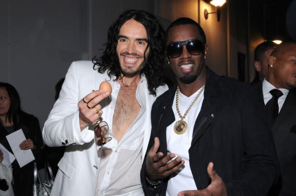 Russell Brand and Sean Combs.