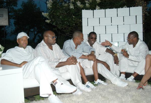 Russell Simmons, Steve Stoute, Jay-Z, Sean 