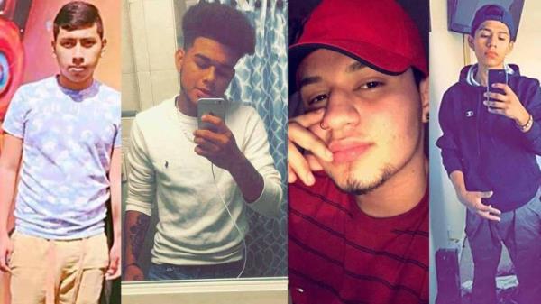 victims  Justin Llivicura,  Jefferson Villalobos, Michael Lopez Banega, and Jorge Tigre.