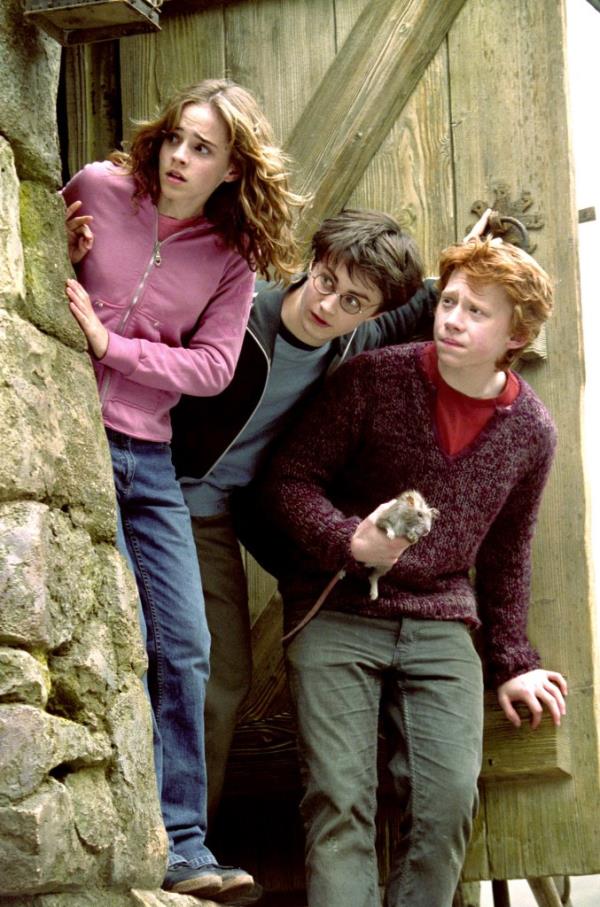 Emma Watson, Daniel Radcliffe, and Rupert Grint in 