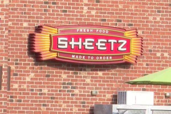 Sheetz sign on building 