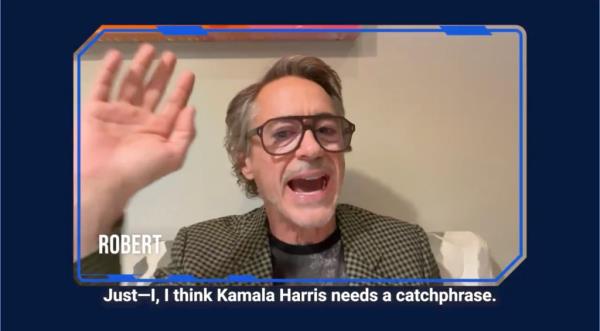 In the video, they jokingly suggested Harris needed a catchphrase, referencing their past movies.