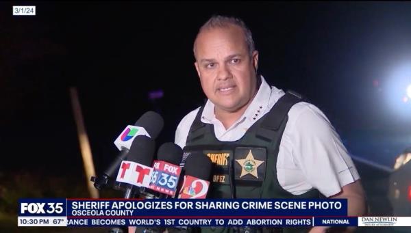 Osceola County Sheriff Marco Lopez held a press co<em></em>nference Friday to announce that the body of Madeline Soto had been found. 