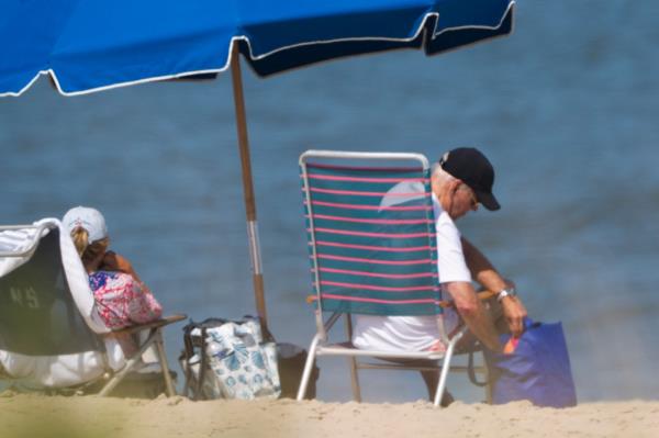 President Biden vacatio<em></em>ned at Rehoboth Beach, Delaware on Wednesday ahead of Kamala’s CNN interview.