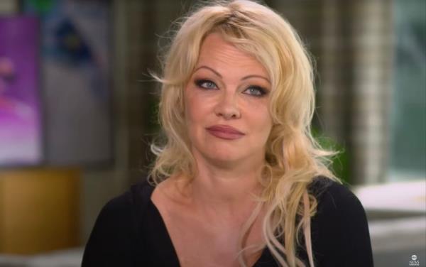 Pamela Anderson in an old interview featured in the 