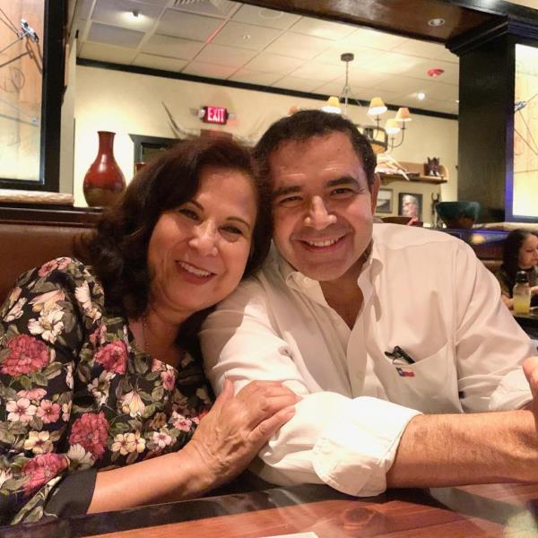 Rep. Henry Cuellar and his wife, Imelda Cuellar