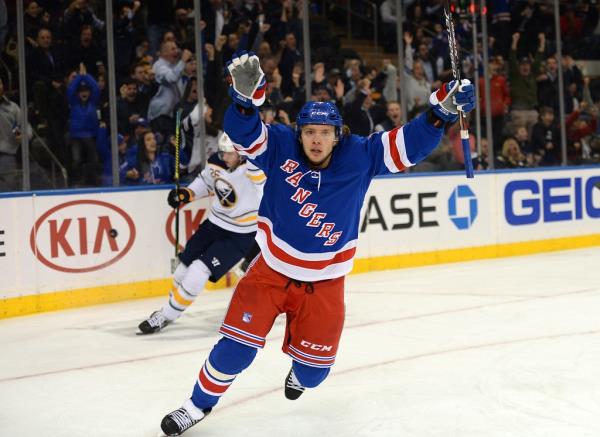 Artemin Panarin and the Rangers are set to do battle with the Capitals in the first round.